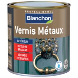 Vernis métaux Incolore Brillant Blanchon 0.5L