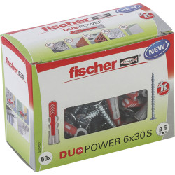 DuoPower + vis 6x30 S DIY - 50/bte