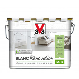 Peinture intérieure monocouche Blanc Rénovation blanc