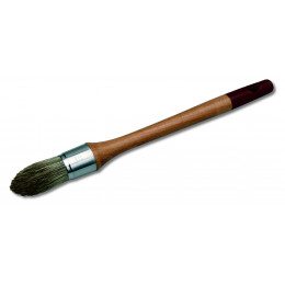 Pinceau (brosse) à réchampir PRO 'traitement des bois' Ø 25mm