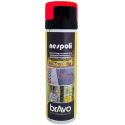 Peinture aérosol acrylique pour toutes surfaces rouge fluo 500 mL