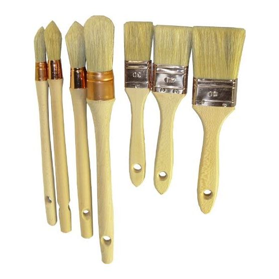 Lot de 7 brosses pro