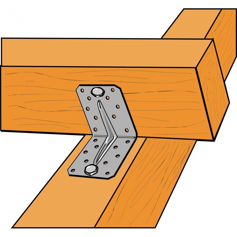 Equerre structurelle - Inox A4 - E5IX