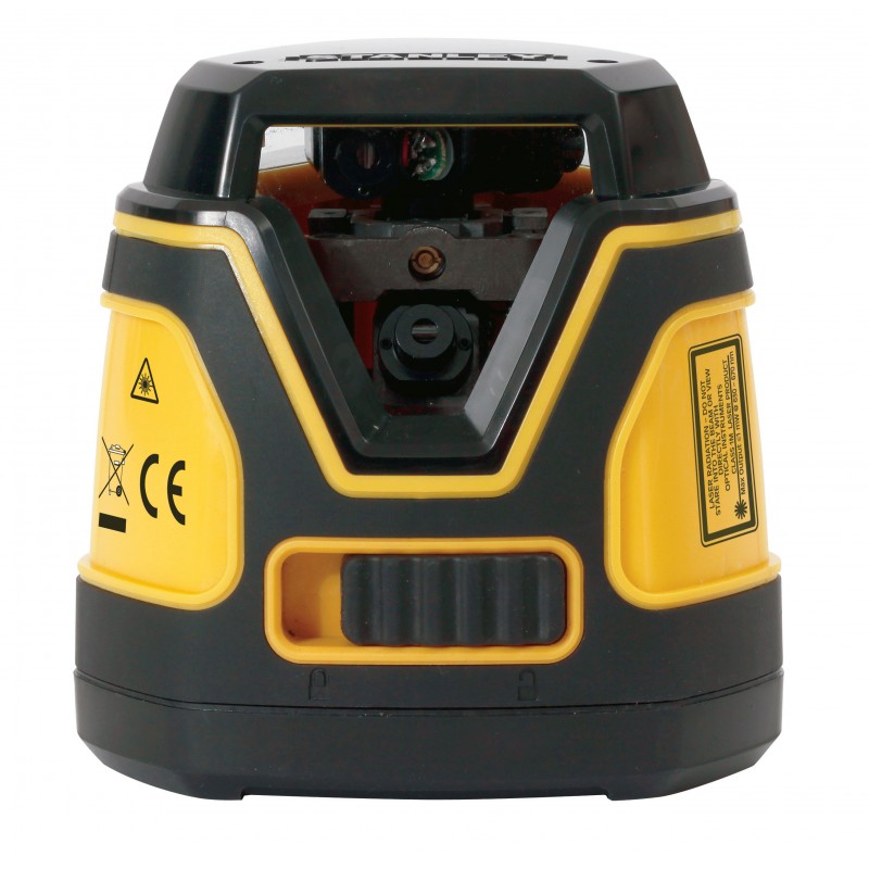 PACK Niveau laser Multiligne 360° VERT + Accesoires + Malette + Canne  télescopique - STANLEY - Manubricole