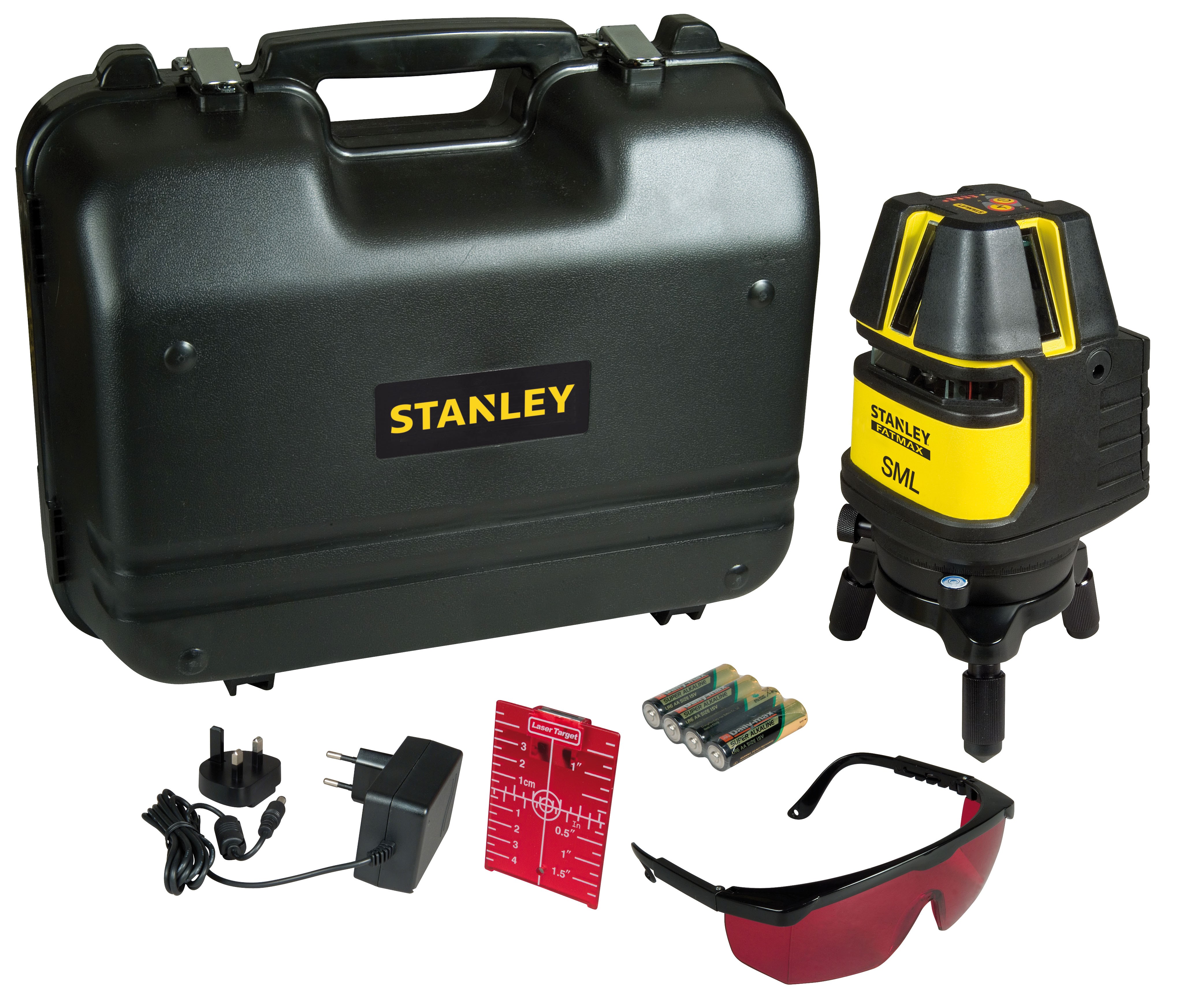 Niveau laser à croix SCL-D rouge Stanley Fatmax avec accessoires