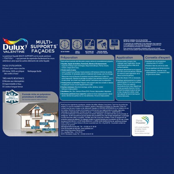 Peinture multi-supports Ciel d'hiver Satin 2,5L +20