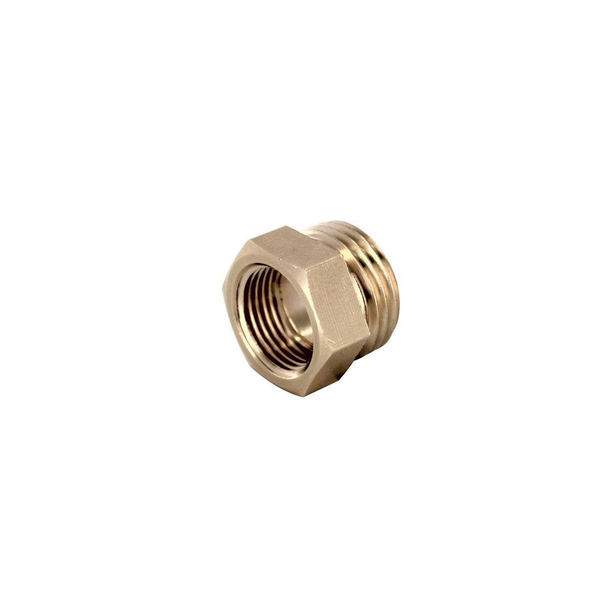 Raccord Gas Male Raccord Gaz 1/2 90° - Mâle/mâle - Aluminium