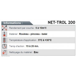 NET-TROL 200 Dégriseur - 1L - DURIEU