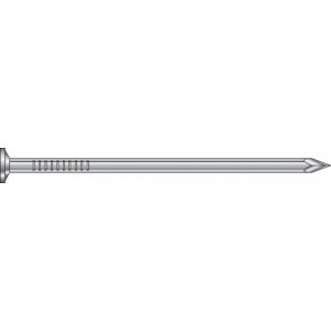 Pointe cannelée tête plate en inox A4 FIRKS Bte de 250