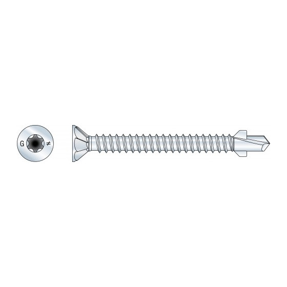 Vis bois sur structure acier BW Bte de 100