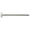 Pointe Inox A4 T. Plastique Blanc