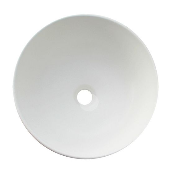 Vasque En Céramique À Poser Blanc - Long. 59 Cm X Larg. 43 Cm