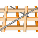 Feuillards perforés en Inox FPIX