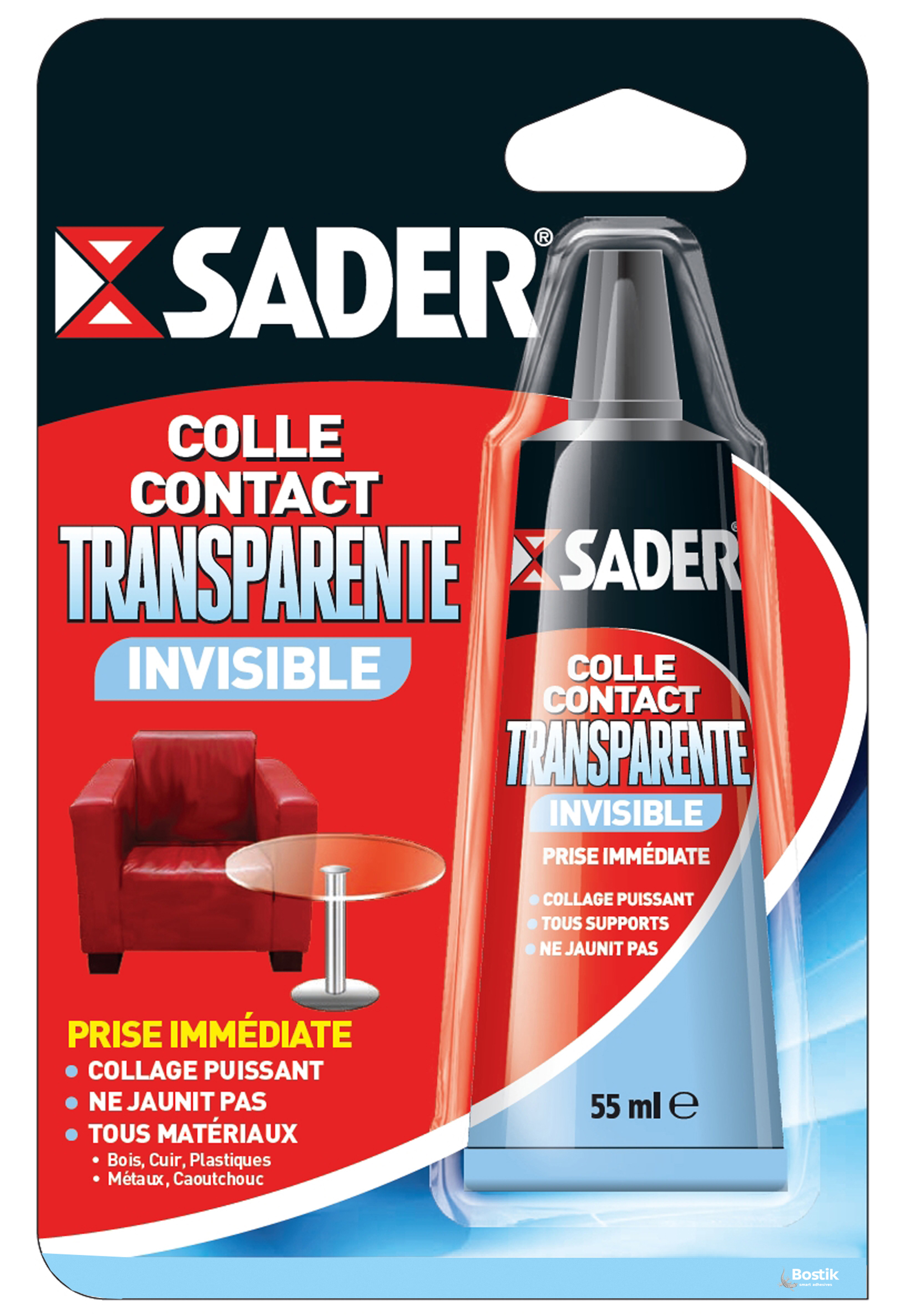 Colle Sader Vibrations et Hautes Températures Tube 55 ml