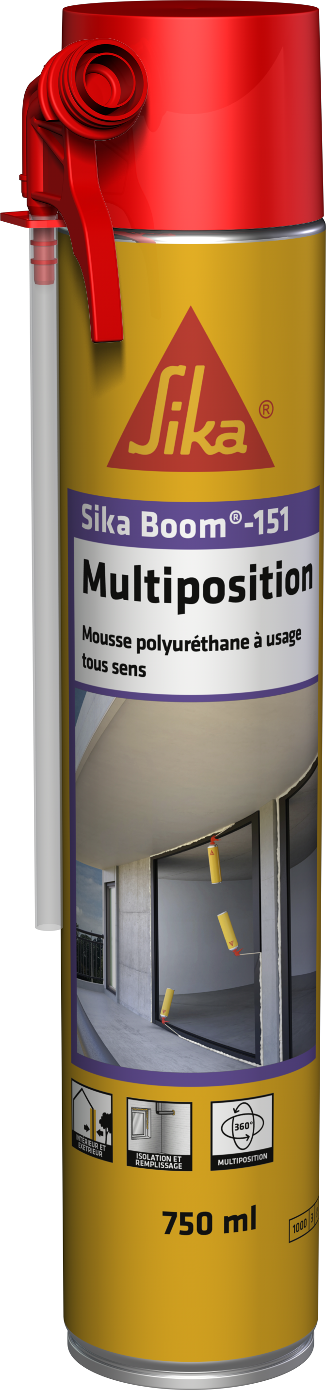 Mousse polyuréthane expensive SIKA BOOM (bombe 500ml) - La Parqueterie  Nouvelle