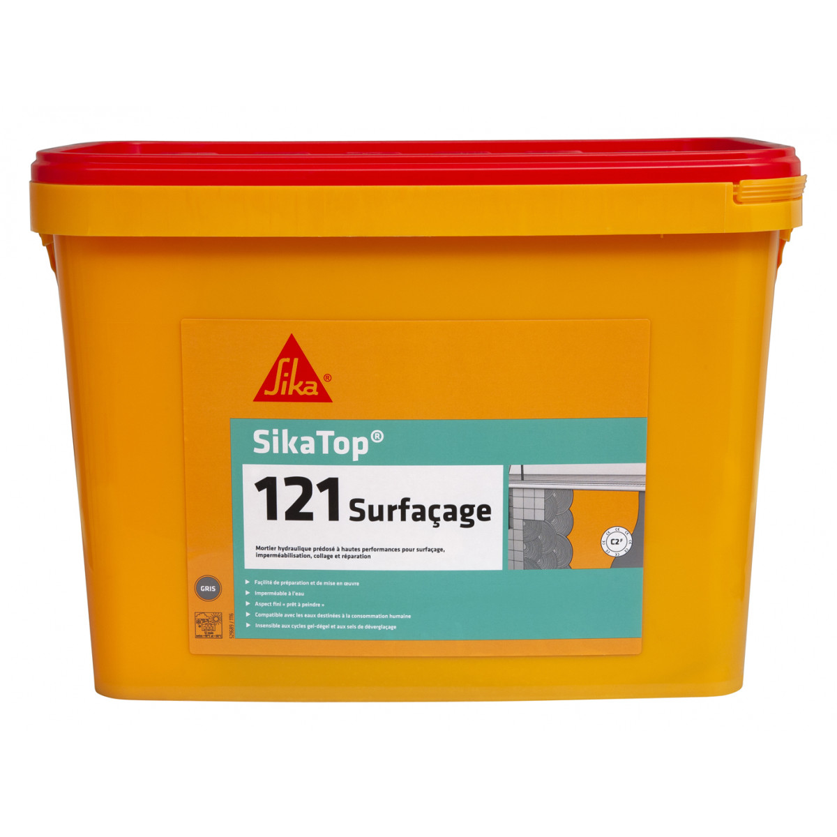Mortier Hydraulique Sikatop-121 Surfacage - Manubricole | manubricole.com