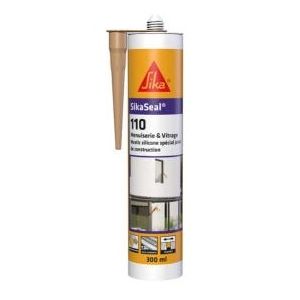 Mastic Silicone Spécial Construction Sikaseal 110 Menuiserie et vitrage