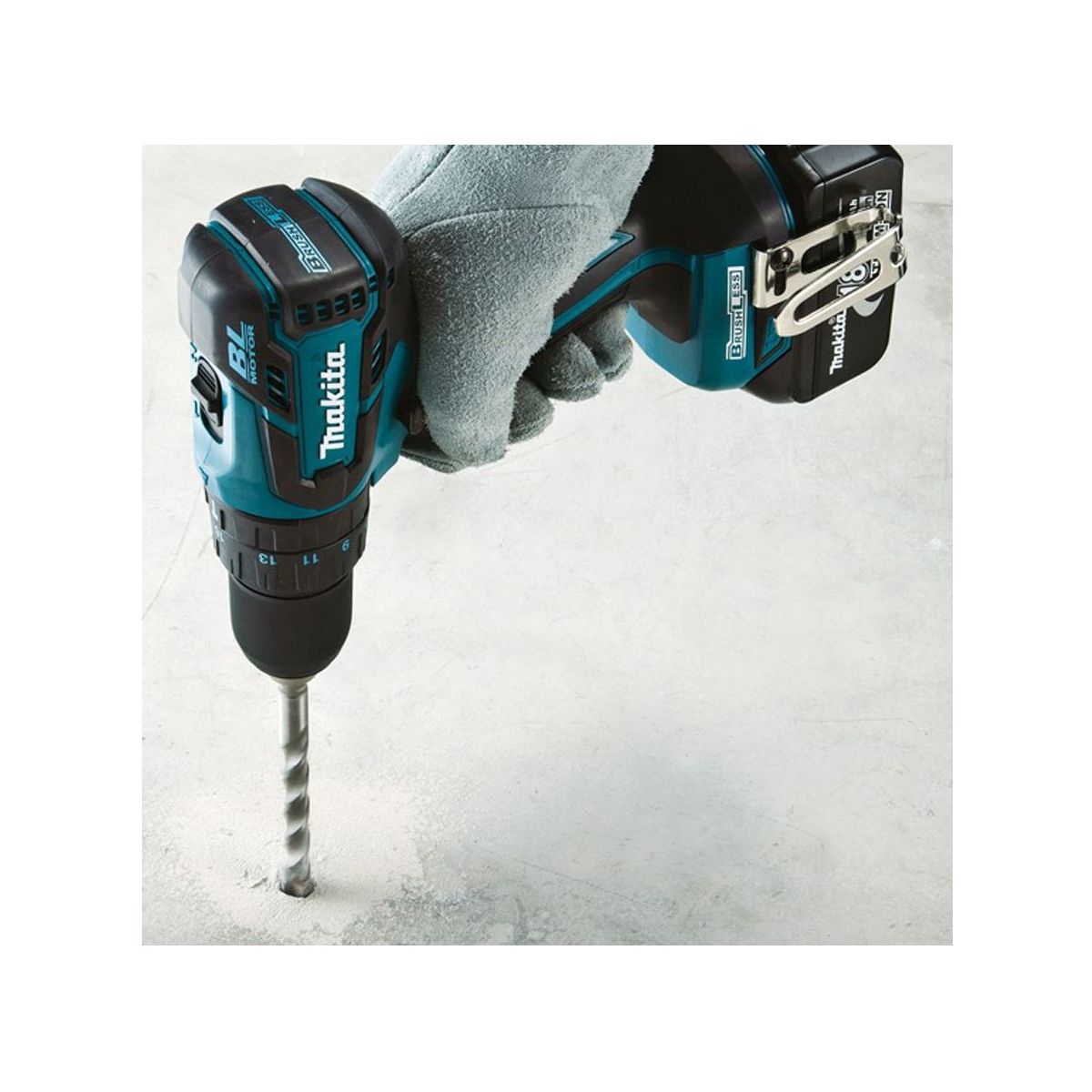 Perceuse à Percussion Makita DHP451Z 18V - Ø13mm, Machine Seule Sans Batterie - Professionnelle