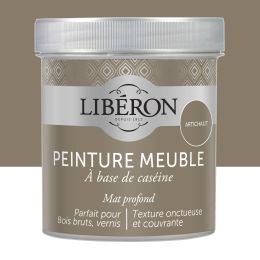 Peinture mat Caséine artichaut 0,5L pour meuble, objet et porte - LIBERON