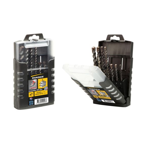 Coffret 7 forets beton booster L110