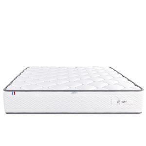 Matelas Iris, 20cm, mousse haute densité, indépendance du couchage, face été/hiver