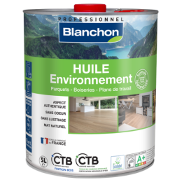 Huile parquet environnement Chêne - 5 litres