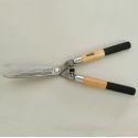 Cisaille haie 57cm - Lames forgées 23cm avec manche bois/pvc