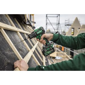 Perceuse à percussion DV18DEWJZ + Coffret avec accessoires perçage 100 pièces