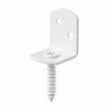 Equerres de fixation 40x35 Blanc