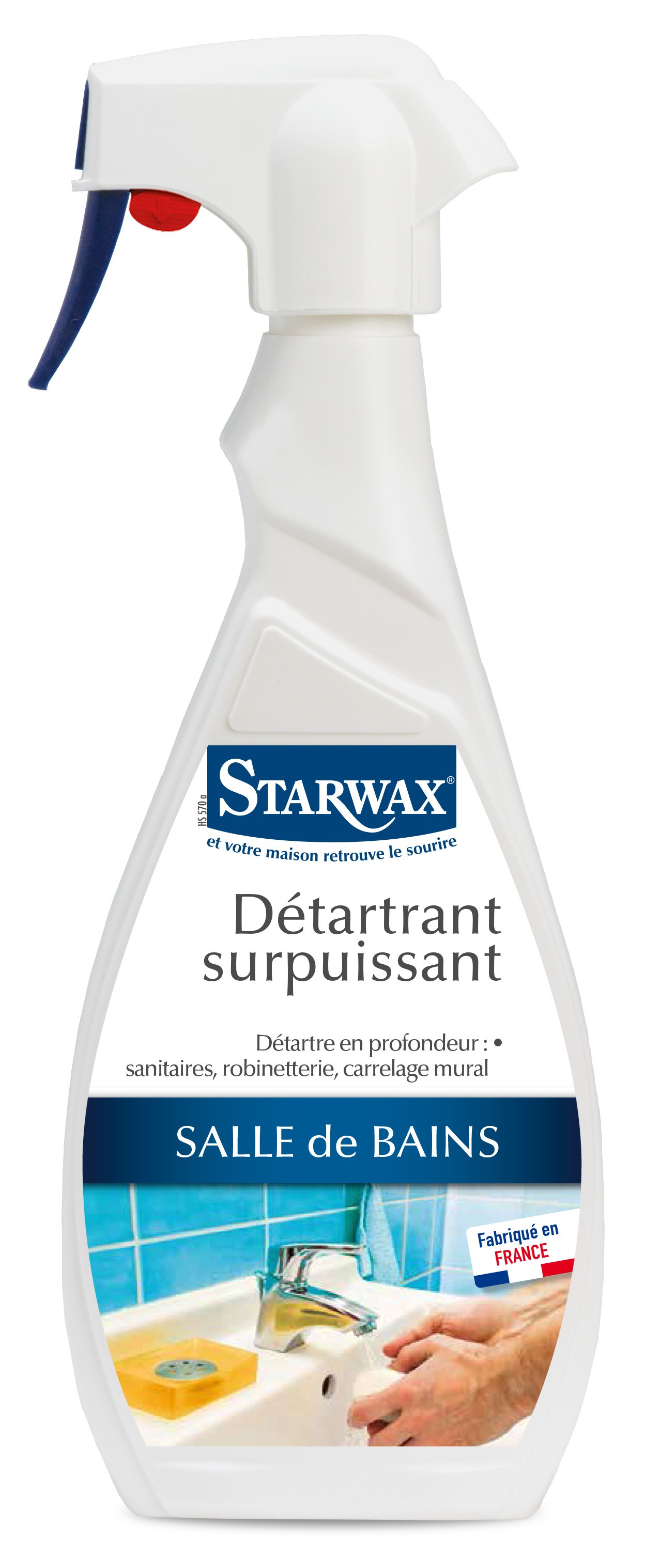 STARWAX Détartrant Surpuissant en Gel pour WC - 750 ml - Idéal pour  détartrer les WC - Usage Quotidien : : Epicerie