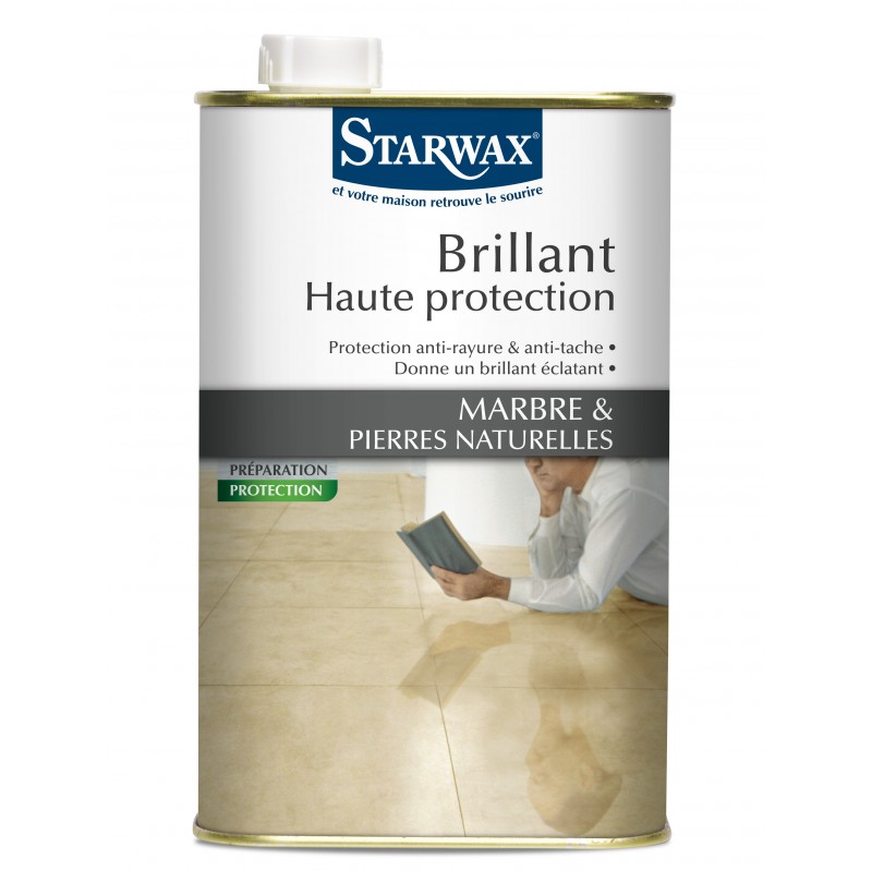 Rénovateur brillant protecteur pour parquets et sols stratifiés, STARWAX, 5  litres
